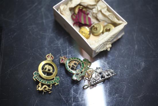 An India group of medals to Major K.L.W. MacKenzie, 62-Punjabis